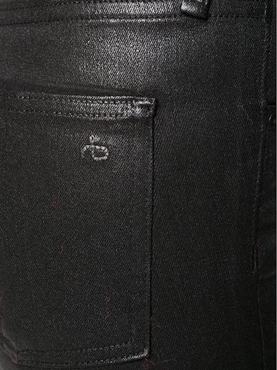 shiny skinny trousers