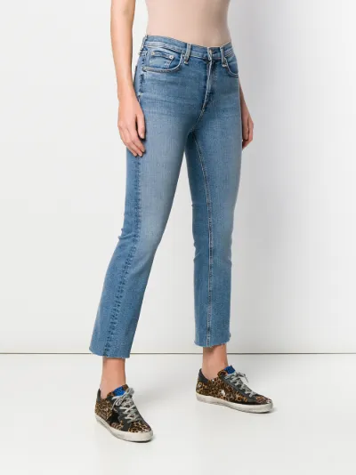 Rag store & Bone Crop Skinny Jeans in Levee