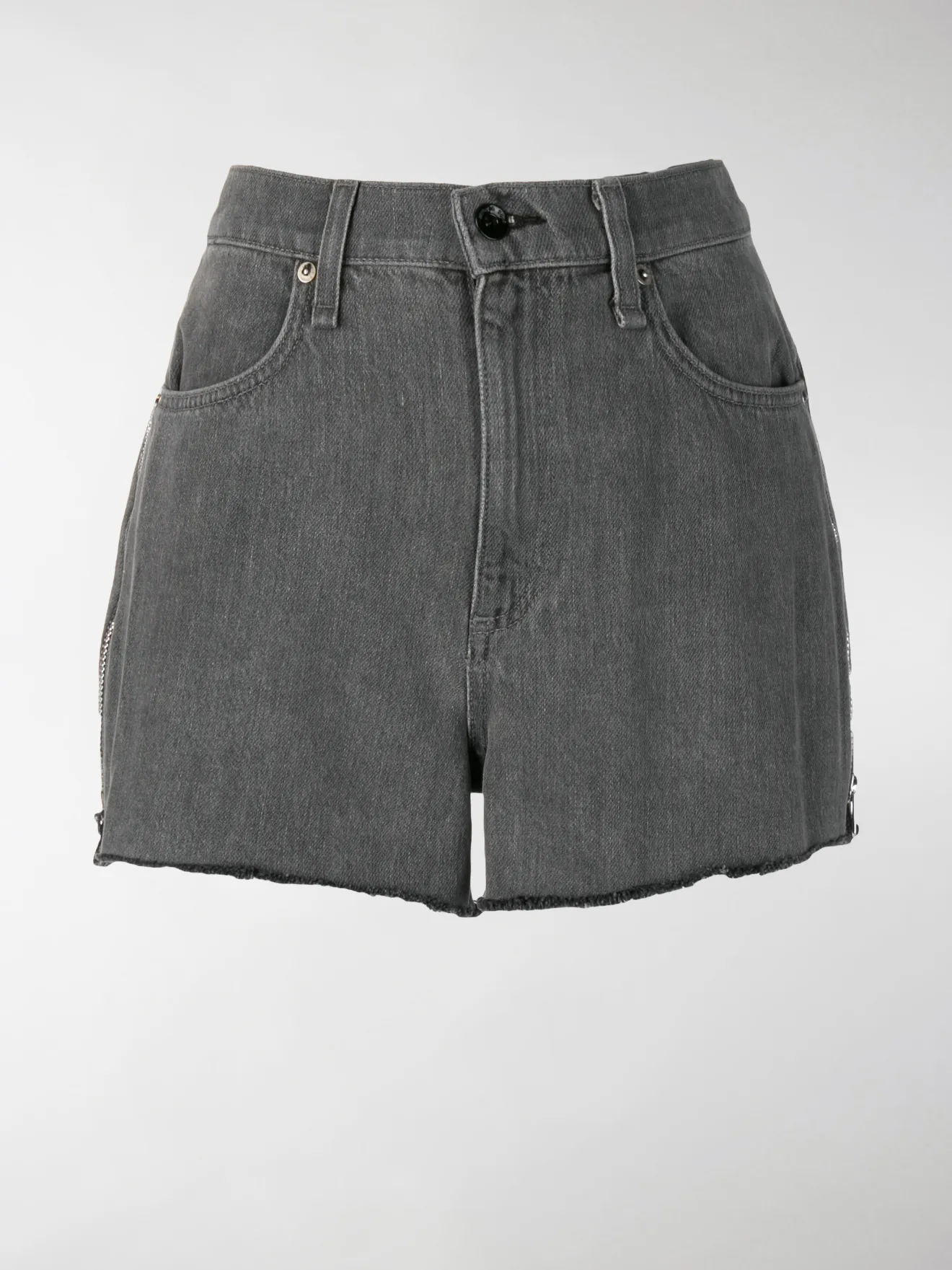Rag \u0026 Bone Sofia denim shorts grey | MODES