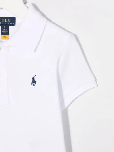 Ralph Lauren Kids Chemisier Polo Pony bianco | MODES