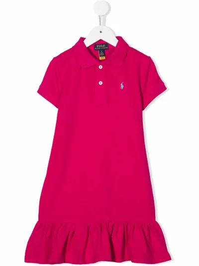 Ralph Lauren Kids Chemisier Polo Pony rosa | MODES