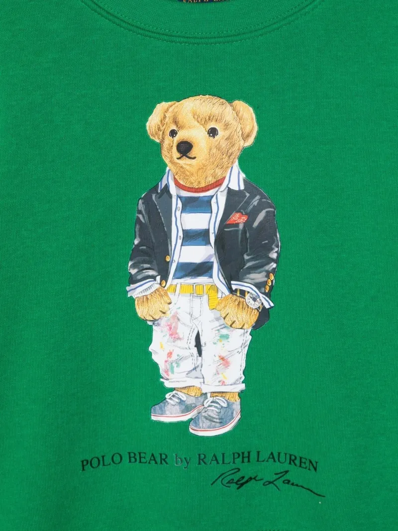 Ralph Lauren Kids Polo Bear cotton 