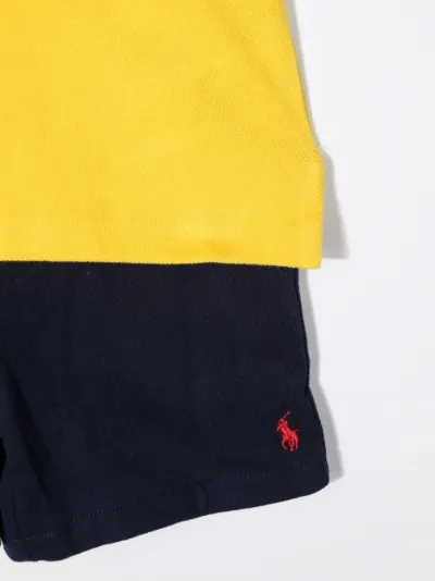 Ralph Lauren Kids Tuta sportiva con design color-block blu | MODES