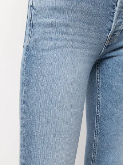 stretch cropped jeans