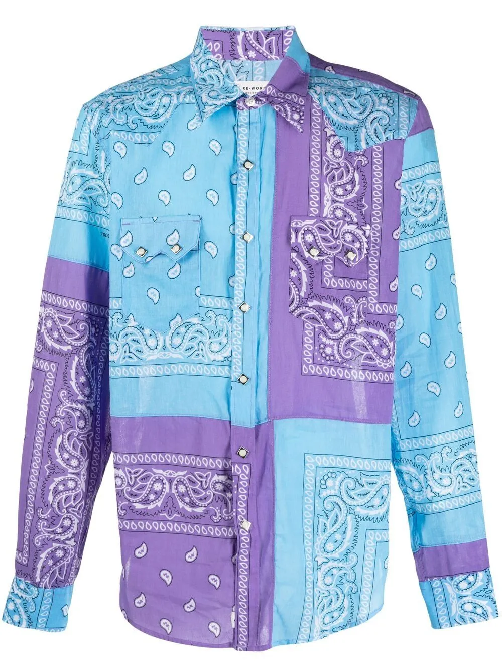 Recu bandana-print shirt | Re-Worked 
