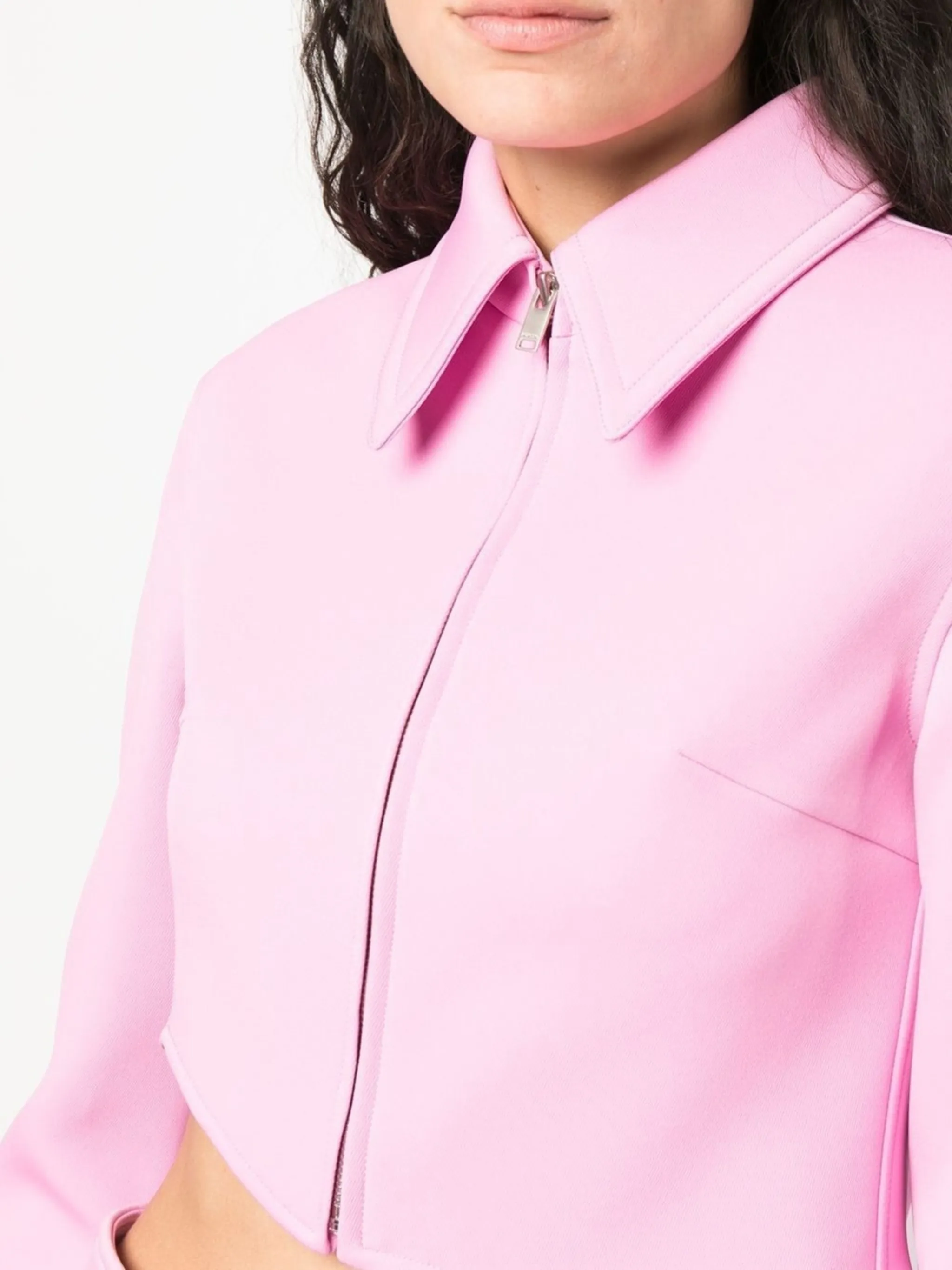 asymmetrical hem jacket Recto US