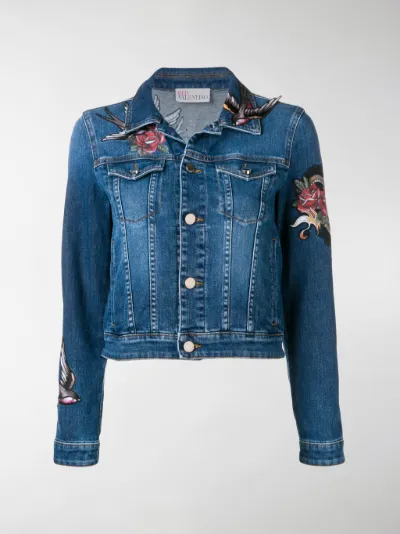 red valentino denim jacket