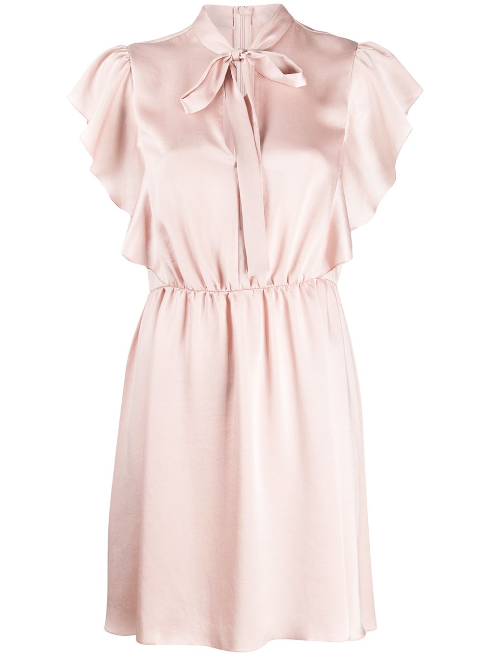 RED Valentino pussy bow satin mini dress | Eraldo.com US