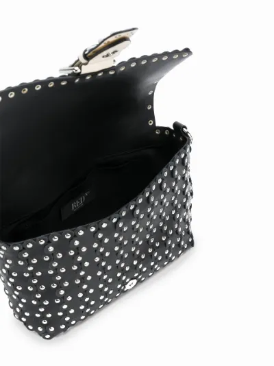 Red V Studded Shoulder Bag Valentino Eraldo