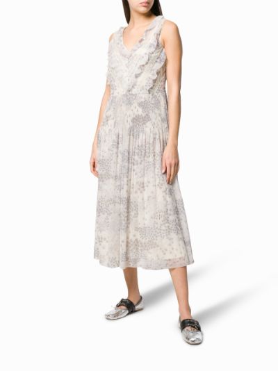 Red valentino star sales dress