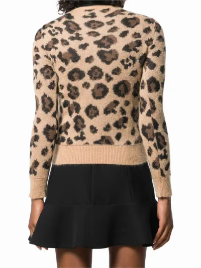 maglione leopardato