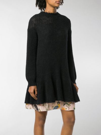 red valentino knit dress