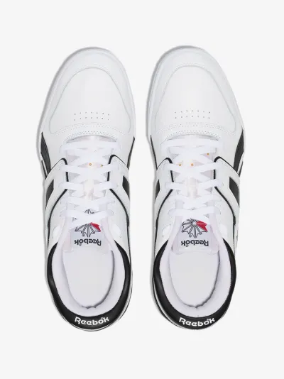 reebok black and white running shoes