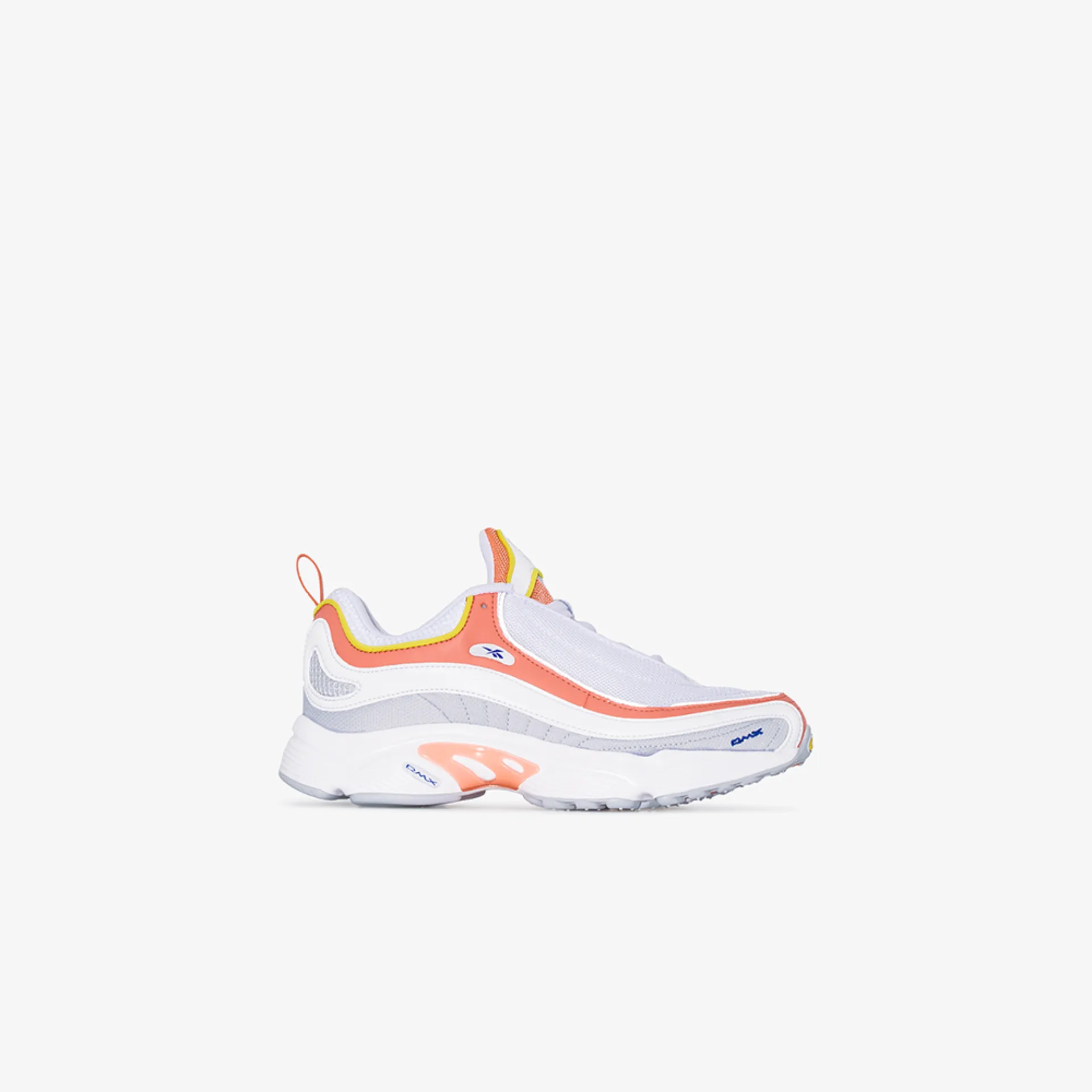 reebok white orange