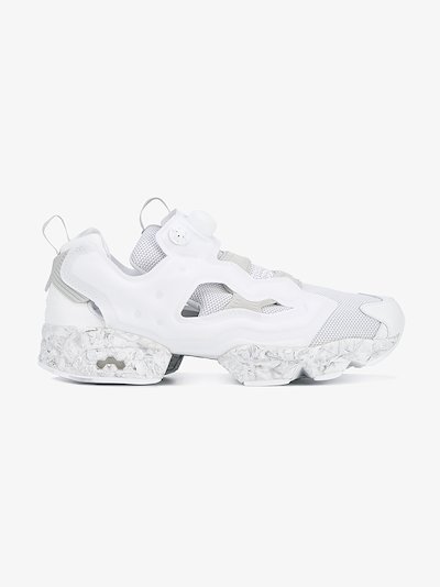 Reebok White Instapump Fury MTP Trainers | Browns