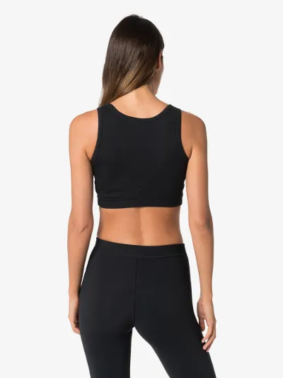 Reebok x Victoria Beckham ribbed crop top | Browns Reebok x Victoria Beckham ribbed crop top | Browns