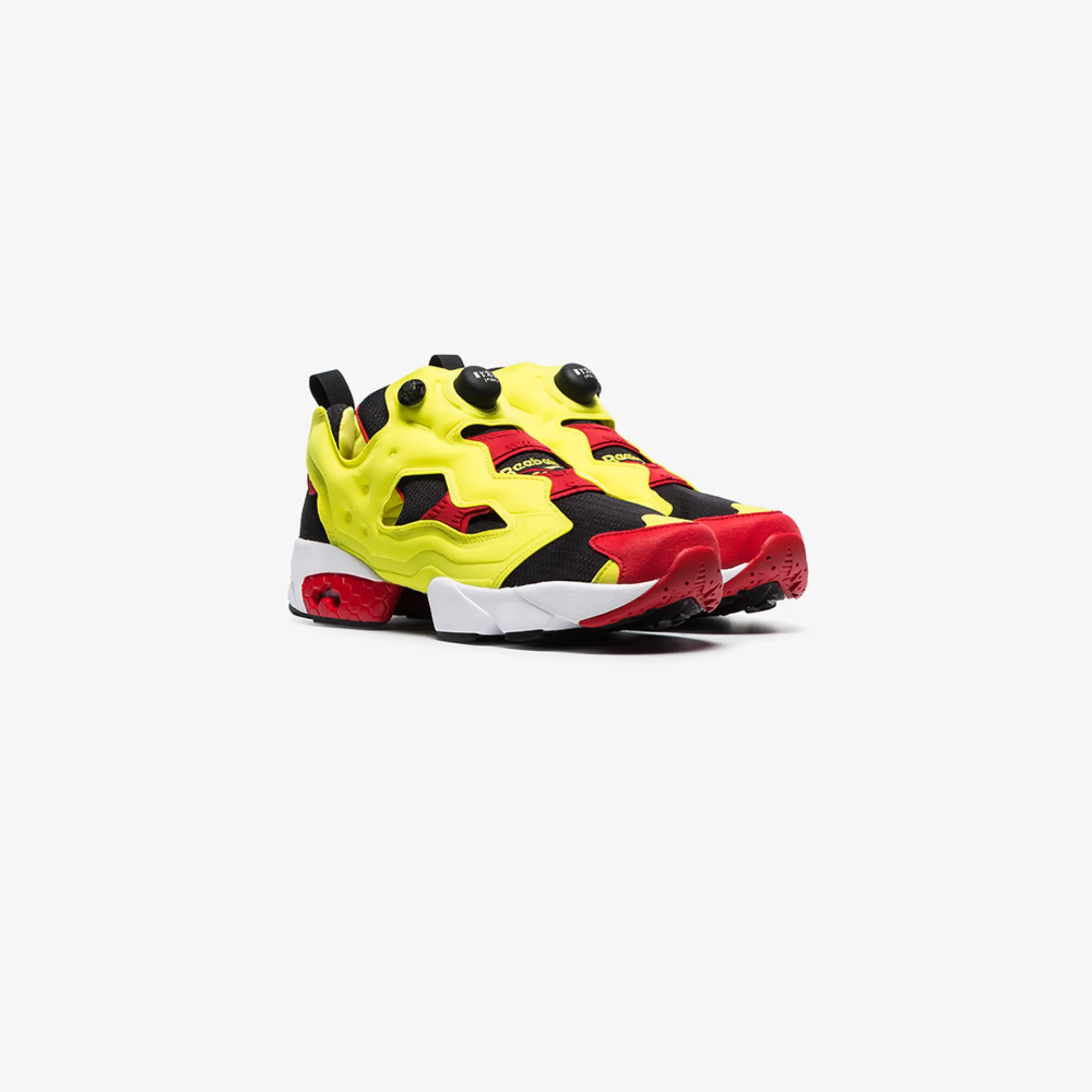 reebok instapump yellow