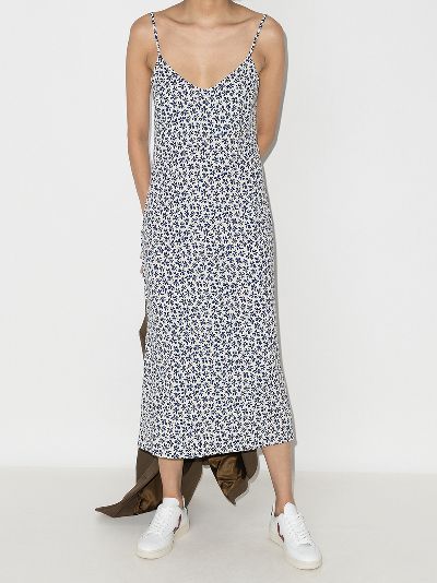 reformation floral midi dress