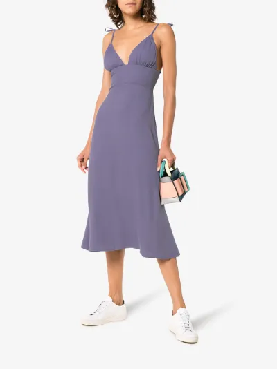 reformation lilac dress