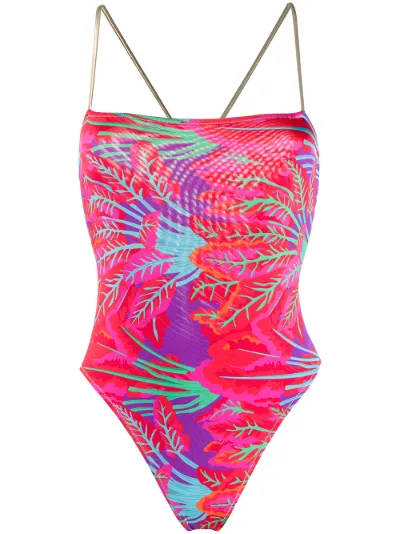 floral print swimsuit