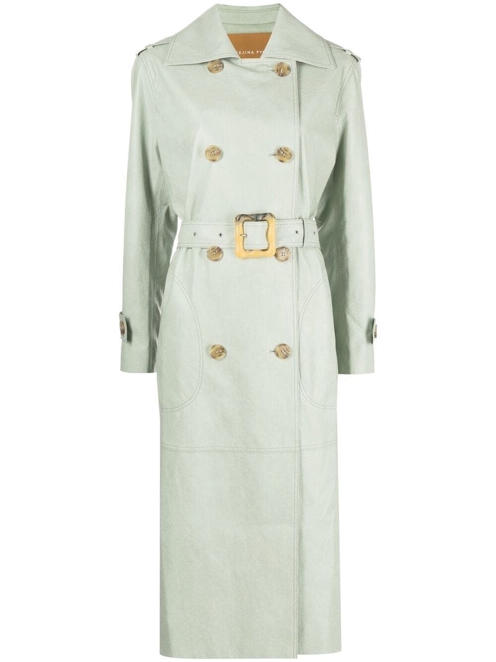 Juno belted trench coat | Rejina Pyo 