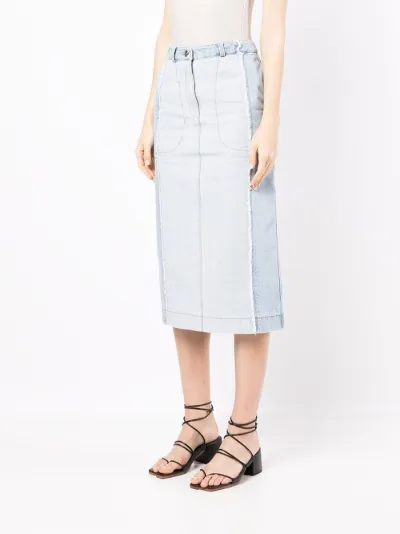 Rejina Pyo Maddie denim midi skirt Eraldo IO