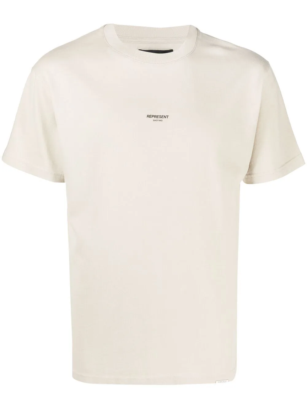 represent t shirt beige