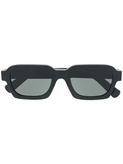 Retrosuperfuture Occhiali da sole rettangolari nero | MODES