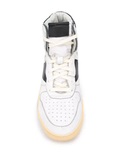 rhude high top sneakers