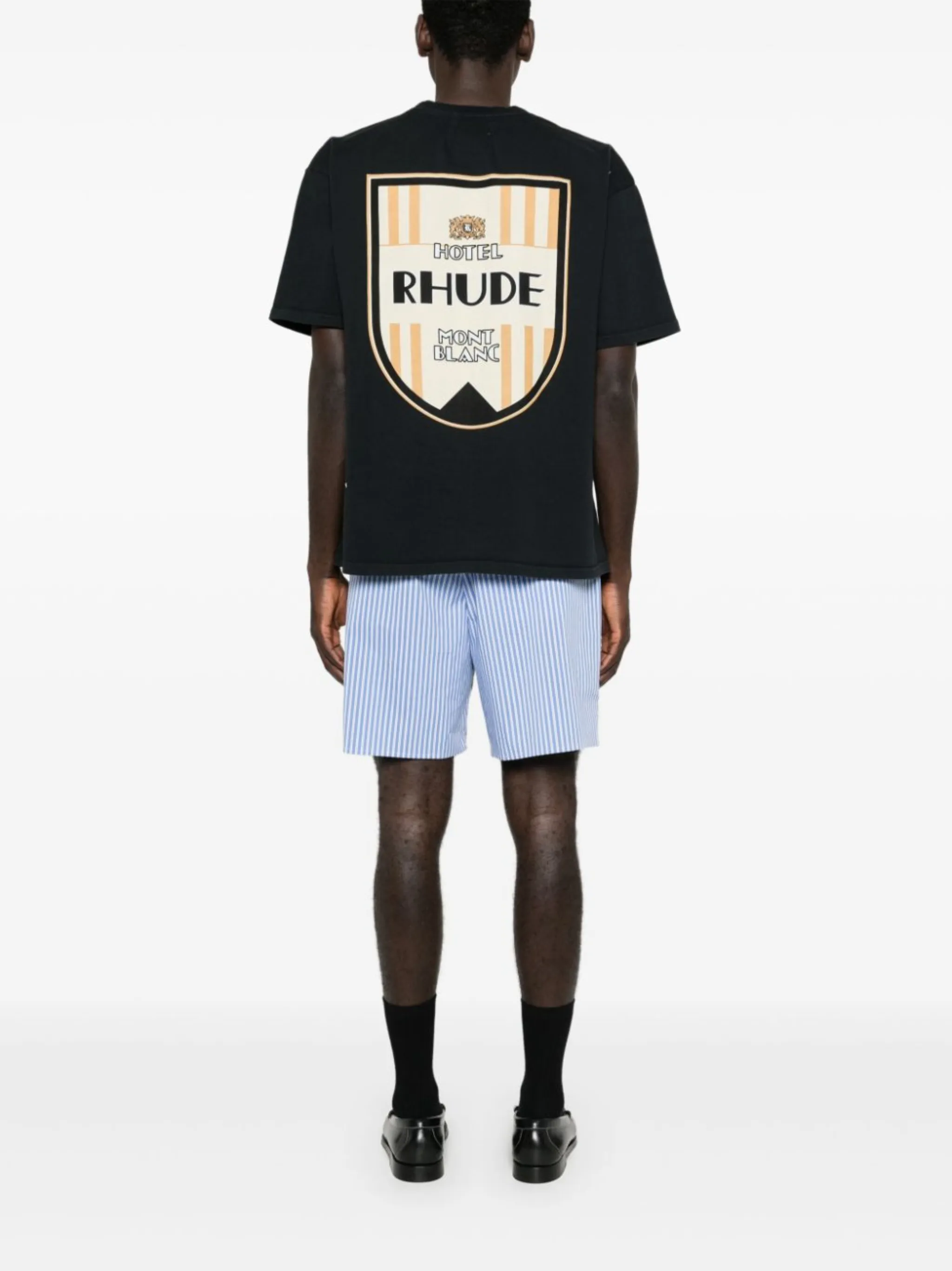 RHUDE logo-print cotton T-shirt | Eraldo.com XC