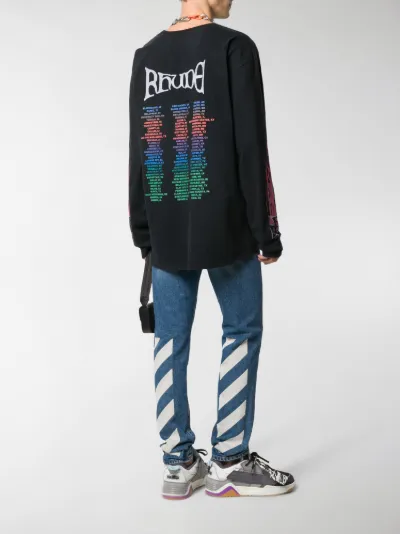 rhude long sleeve t shirt