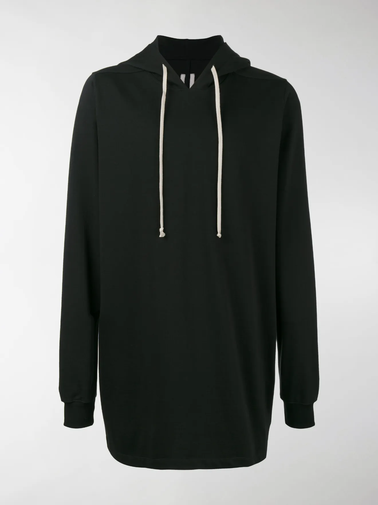 black drawstring hoodie