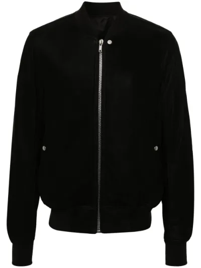 rick owens classic leather jacket