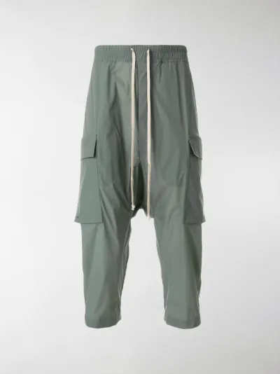 rick owens cropped cargo pants