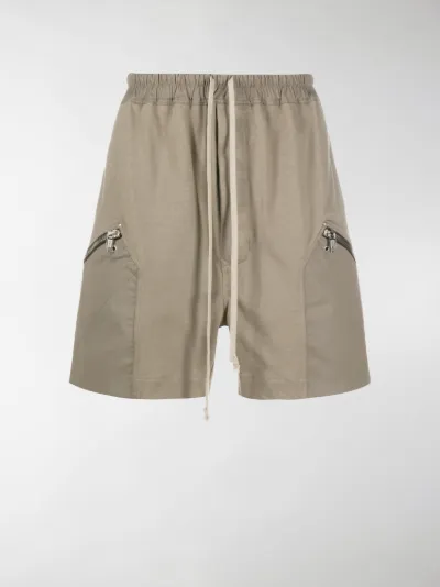 rick owens cargo shorts
