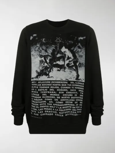 rick owens sweater
