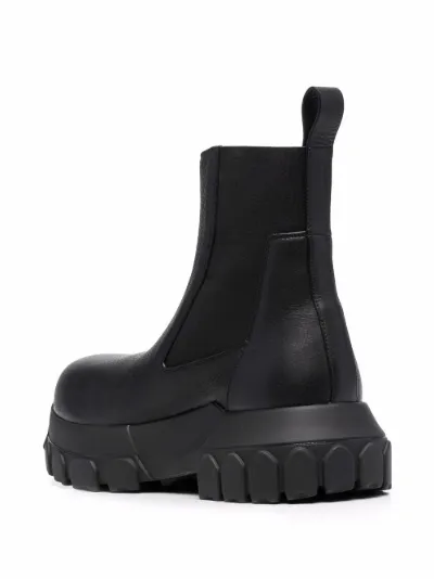 rick owens bozo chelsea boots