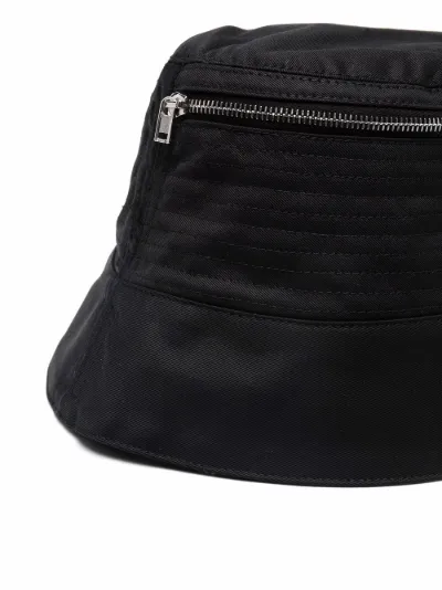 Rick Owens DRKSHDW Cappello bucket con applicazione nero | MODES