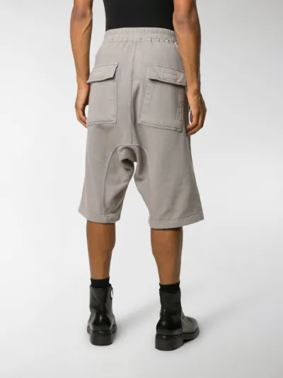 rick owens cargo shorts