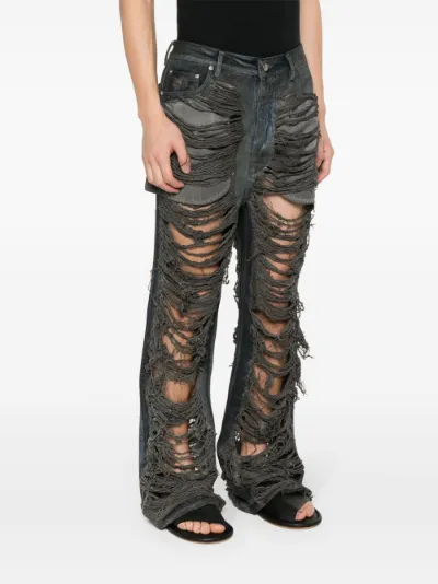 Rick Owens DRKSHDW distressed straight jeans | Eraldo.com DE