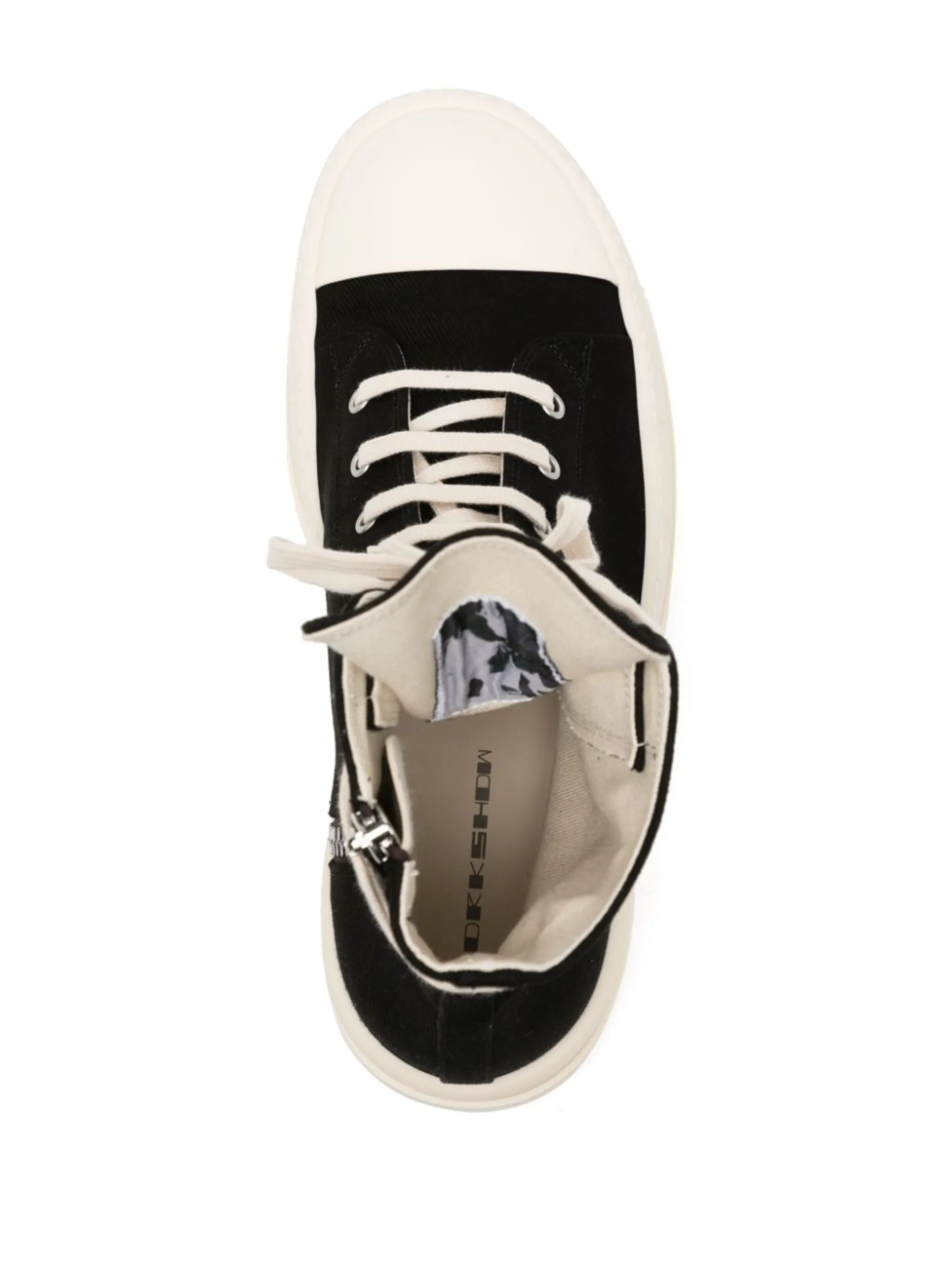 Rick Owens DRKSHDW Double Bumper high-top sneakers | Eraldo