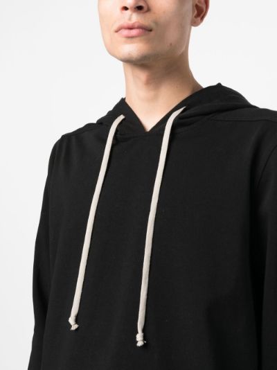 Rick owens long on sale hoodie