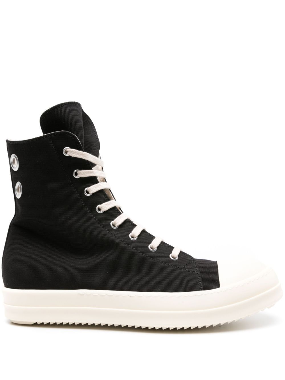 Rick Owens DRKSHDW high-top cotton sneakers | Eraldo.com PW