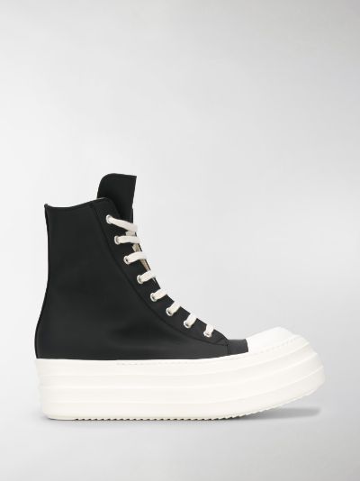 high top lace up sneakers