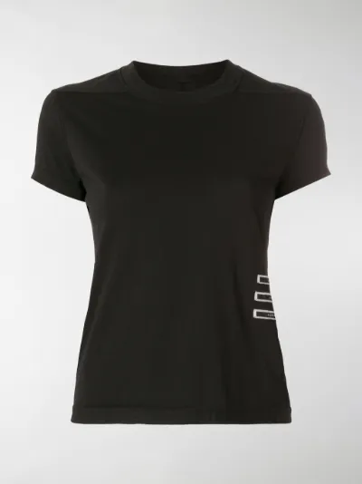 Rick Owens DRKSHDW - human patches T-shirt