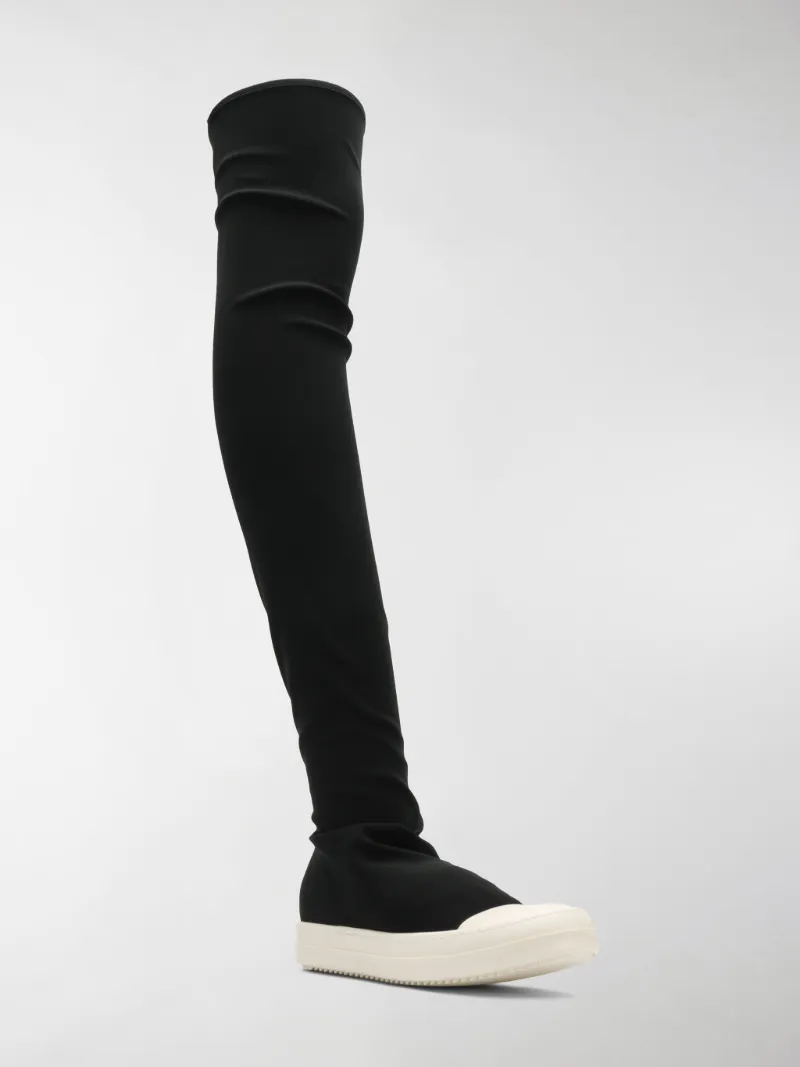 knee length sneakers