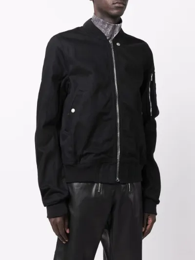 rick owens raglan bomber jacket