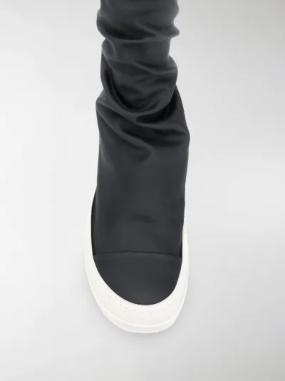 rick owens over the knee sneakers