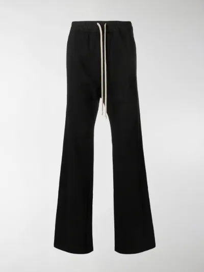 Rick Owens DRKSHDW Pantaloni sportivi con bottoni laterali nero | MODES