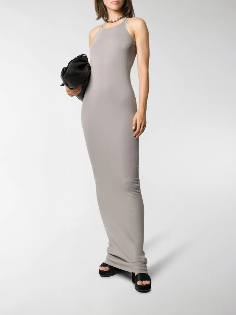 cotton racerback maxi dress
